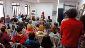 Gloria Guzmán expuso los múltiples beneficios ambientales y sociales que aporta la agricultura ecológica en la Vega de Granada